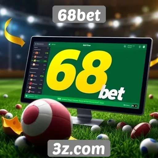 Novas funcionalidades do site 68bet em destaque